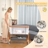 BLBBLBGDD 3 in 1 Bassinet,Baby Bassinets Bedside Sleeper with Musical
