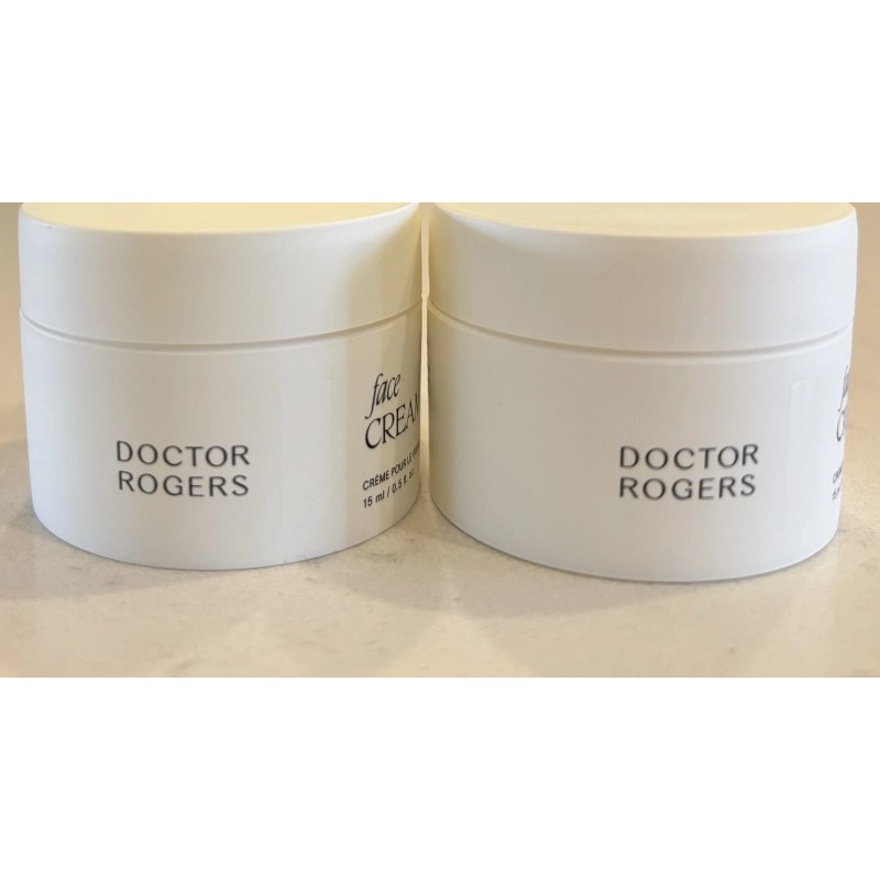 Doctor Rogers Face Cream Hydration Radiance Anti-Aging Skin (2) 1oz/30mL