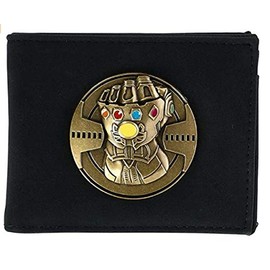 Thanos Metal Glove Logo Bi-Fold Wallet