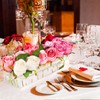 2 Pieces Acrylic Flower Vase Rectangular - Clear Floral Centerpiece