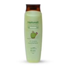 Naturali Shampoo For Dandruff | Tea Tree Oil For Hair | Sulphate Free | Dandruff Shampoo For Men | Paraben Free | 370 ml