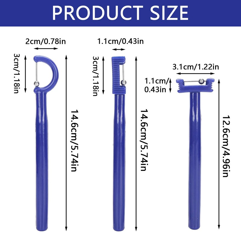 3Pcs Durable Tongue Tip Exercise Tool Eco-Friendly Lifting Oral Muscle