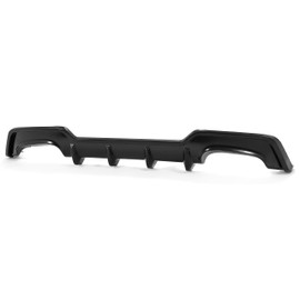 KUAFU Rear Diffuser Compatible with 2019-2022 Toyota Corolla Hatchback & Toyota Auris Hatchback Rear Bumper Diffuser Lip Valance Splitter Body Kit ABS Plastic (Unpainted Black)