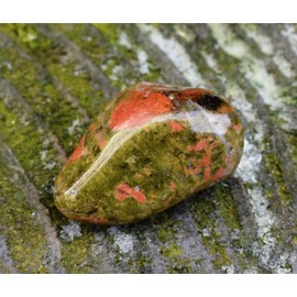 Reiki Healing Energy Charged Unakite Gemstone Crystal Tumble Stone Beautifully Gift Wrapped