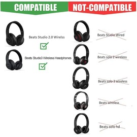 Knomix Studio 3.0 Wireless Top Headband Replacement Parts Accessories Studio 3 A1914 Headband Repair Kit Compatible with Studio 2.0 / Studio 3.0 Wireless-Beige