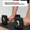 Peloton Dumbbells | Ergonomically Designed Pair of Cast Iron Weights