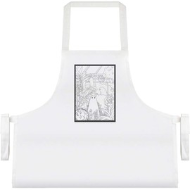 Azeeda 'Greenhouse Ghosts' Unisex Cooking Apron (AP00078449)
