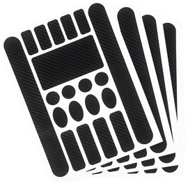 XURJUMI Set of 4 Frame Protection Film for Bicycle, Bicycle MTB Sticker, Bicycle Frame Protection Sticker, Carbon