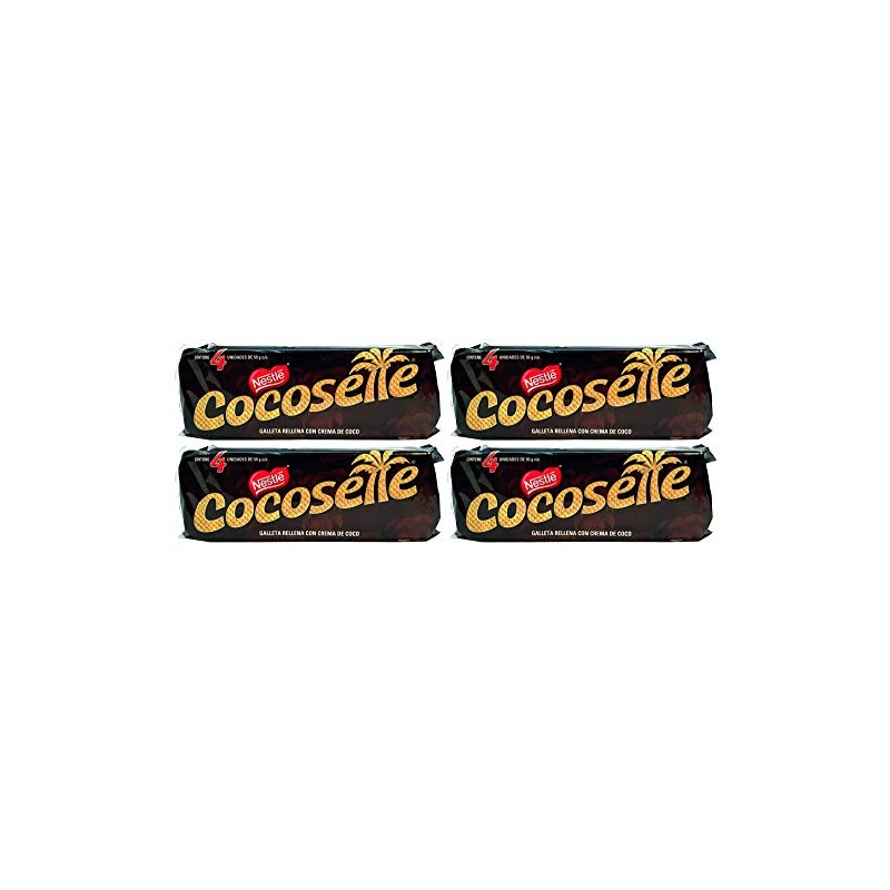 Cocosette cookies pack of 16 (4 packs of 4)