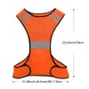 Biqing Hi Vis Vest Reflective Running Vest High Visibility Vest