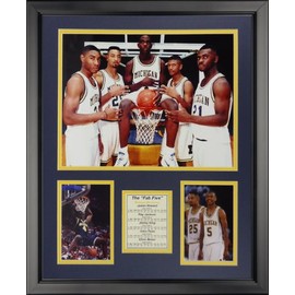 Michigan Fab Five Framed Photo Collage | 18"x22"