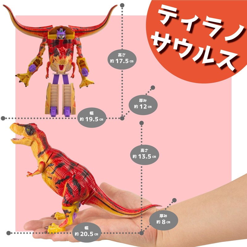 The Access Robot Figure Tyrannosaurus Transformation Robot Dinovatron Ancient Warrior