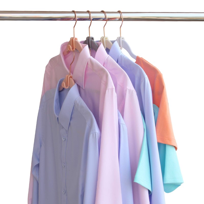 FREZON Clothes Hanger Connector Hooks, Outfit Hanger Extender Clips, Hangers