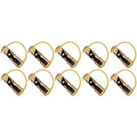South Bend Components 1/4" RV Propane Shutoff Valve Quick Connect Adaptor for Propane Hose, Natural Gas, 100% Solid Brass Choose Quantity (10-Pack)