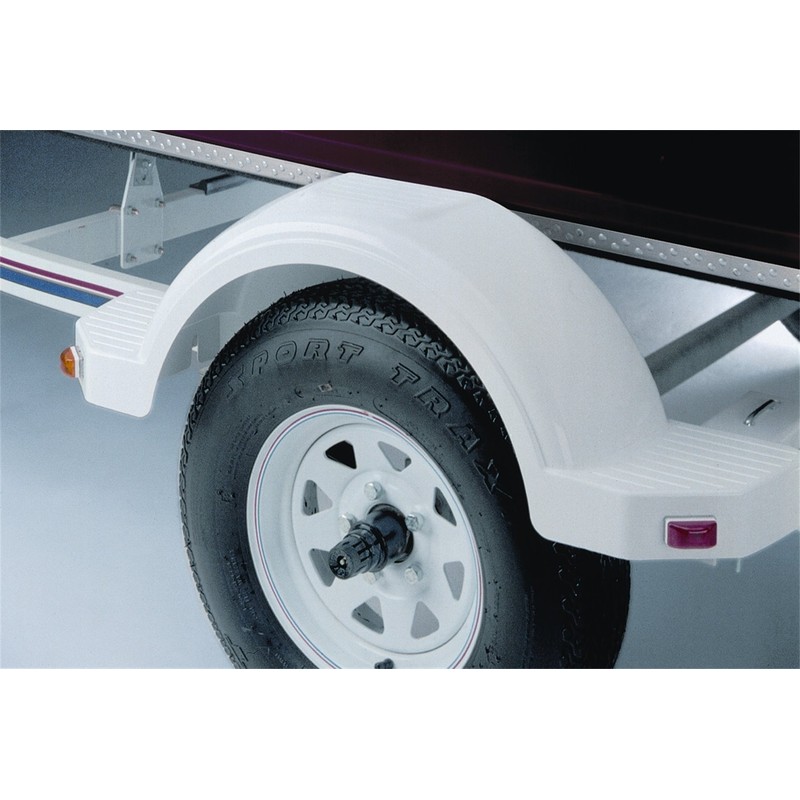 Fulton 008574 Plastic Trailer Fender for Single 14" Tire -