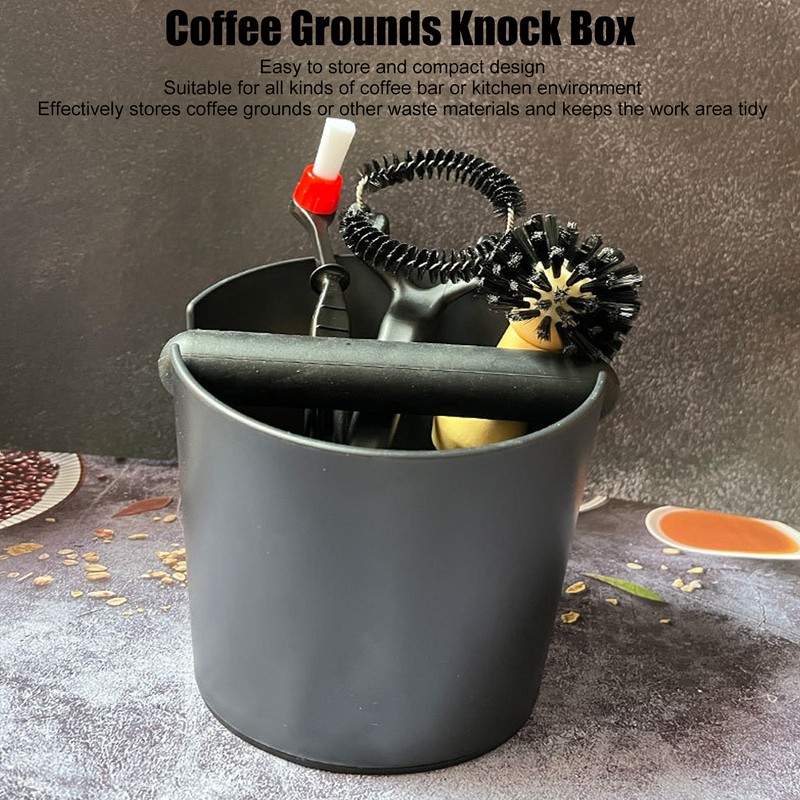 Coffee Knock Box Durable Compact Slip Resistant Stable Safe Environmentally