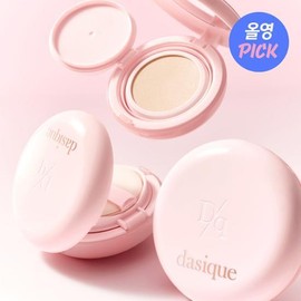 dasique Water Dewy Gel Cushion - [SET] 21N Pure (+Cushion Puff)