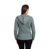 SAOL - Cárdigan con capucha y cierre para mujer, 100%