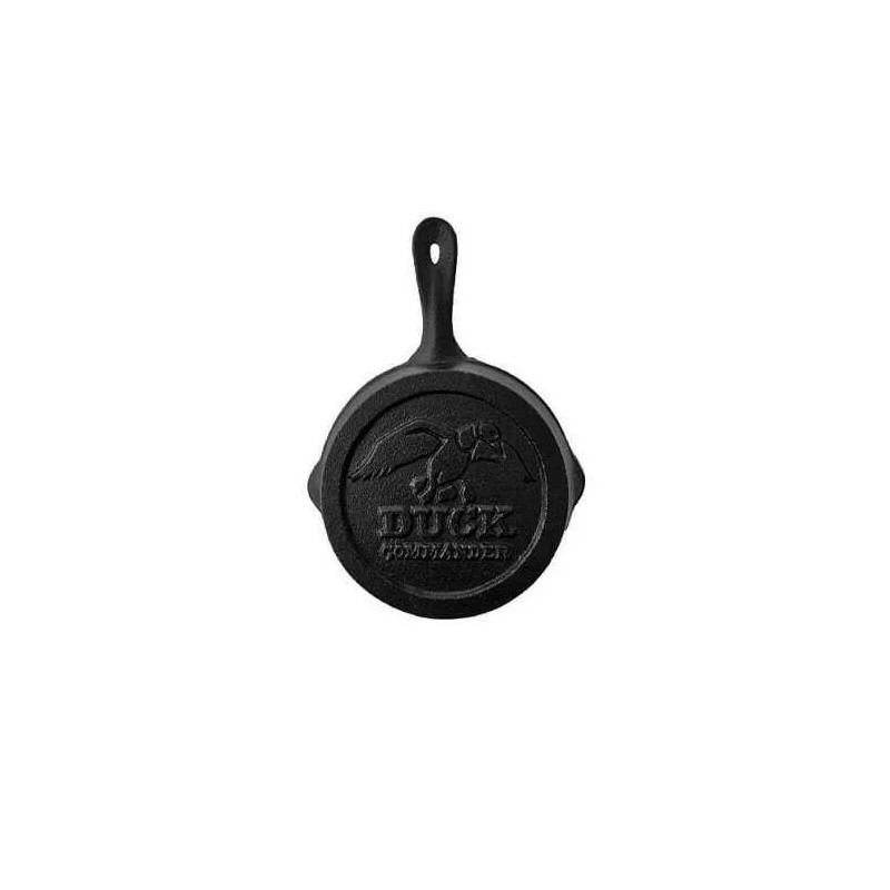 Duck Commander Cast Iron Mini Skillet & Spoon Rest Hey