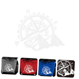 BIUDECO 1pc Car Hood Sticker Retro for Car Decoration Automotive Vinyl Decal for Covering Scratches and Flaws Stylish Auto Accessory