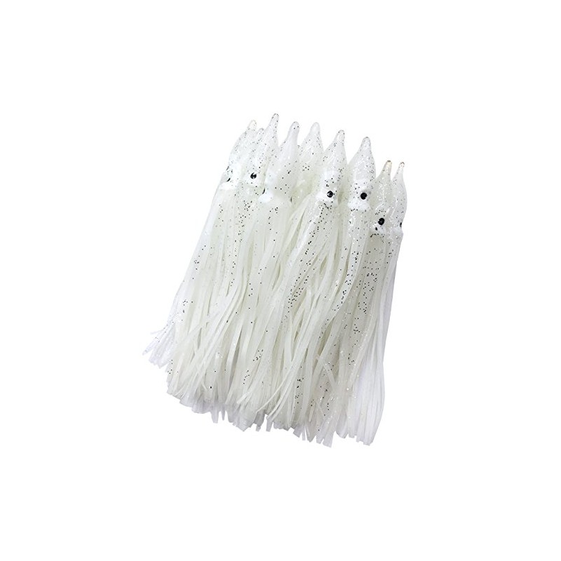 Cheerouters Hoochie Octopus Skirts Trolling Lures Fishing Tackle Soft Plastic