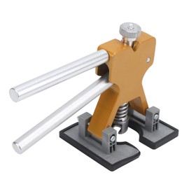 Acouto Aluminum Alloy Dent Repair Puller, Universal for Car, Easy to Control, Removes Dents, Soft Feet for Maximum Tension, ABS Handle