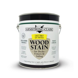 Armstrong Clark Deck and Wood Stain (1 Gallons, Chestnut Semi-Transparent)