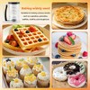 4 Cup Pancake Batter Dispenser with Cupcake Scoop Batters Dispenser,Pancake