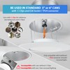 LVWIT 6 inch LED Recessed Lighting, Slim Can Lights with