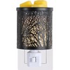 MeplLivs Exquisite Forest Iron Wall Sconce Plug-in Fragrance Warmer - Decorative Pluggable for Warming