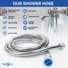 Stainless Steel Shower Head Hose,Shower Hose For Hand Held Shower