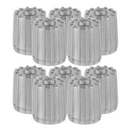 10 Tapas De VáLvula De VáStago De NeumáTico con Junta TóRica De Goma Cubiertas De VáStago para AutomóViles SUV Bicicletas Camiones Y Motocicletas Sello HerméTico Resistente a La CorrosióN