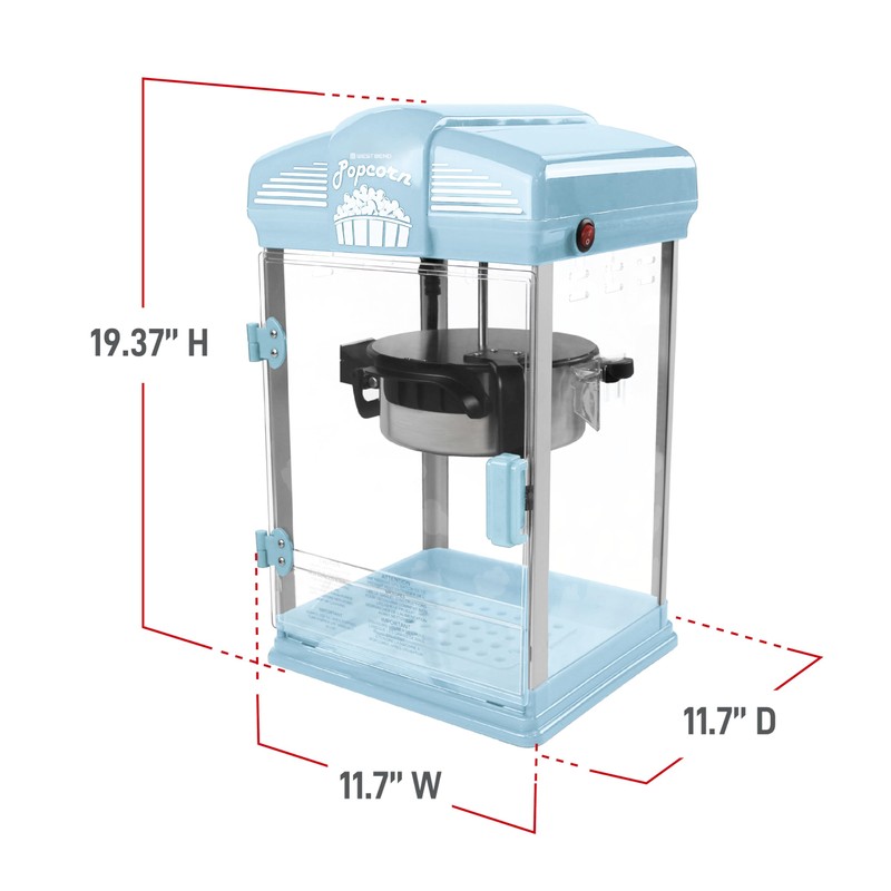 West Bend Stir Crazy Movie Theater Popcorn Popper, Gourmet Popcorn