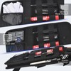 Molle Car Sun Visor Organizer, Car Accessories with Zipper Visor