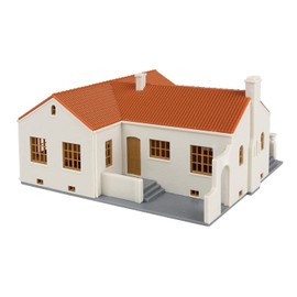 Cornerstone 933-3785 Mission Style Bungalow, Multicoloured, 4-15/16 X 5-9/16 X 2-13/16" 12.5 X 14.1 X 7.1cm