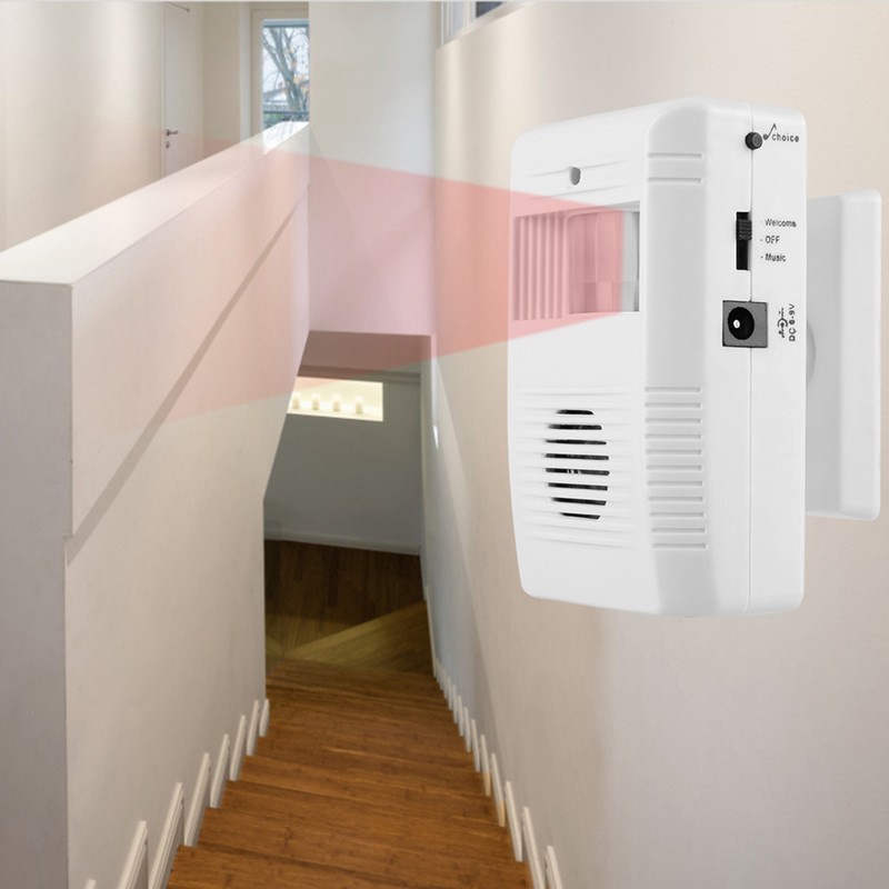 16 Music IR Motion Independent Sensor Store Home Welcome Door