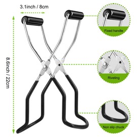 Elegital Canning Jar Lifter Tongs,Anti-Slip Stainless Steel Canning Jar Lifter with Safe Grip Handle for Canning Jars Mason Jars, Jar Lifter Canning Wide-Mouth Clip,Canning Supplies