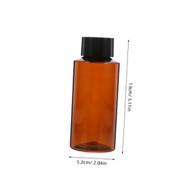 Gatuida Toiletry Bottles Plastic Travel Bottles Refillable Shampoo Conditioner Body Wash Lotion Dispenser