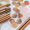 Copper Gold Wax Seal Sticks, 30pcs Sealing Wax Sticks, HOSEALING