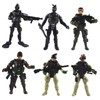 Dickly 6Pcs Action Figures Special Forces Army Men Figurines Collectible
