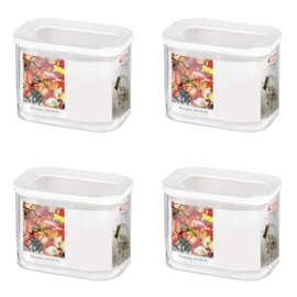 Mepal Modula 106913030600 Storage Jars, Plastic, 1000 ml, Pack of 4