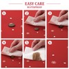 LinTimes Christmas Table Cloth Water Resistant Rectangle Tablecloths Christmas Home