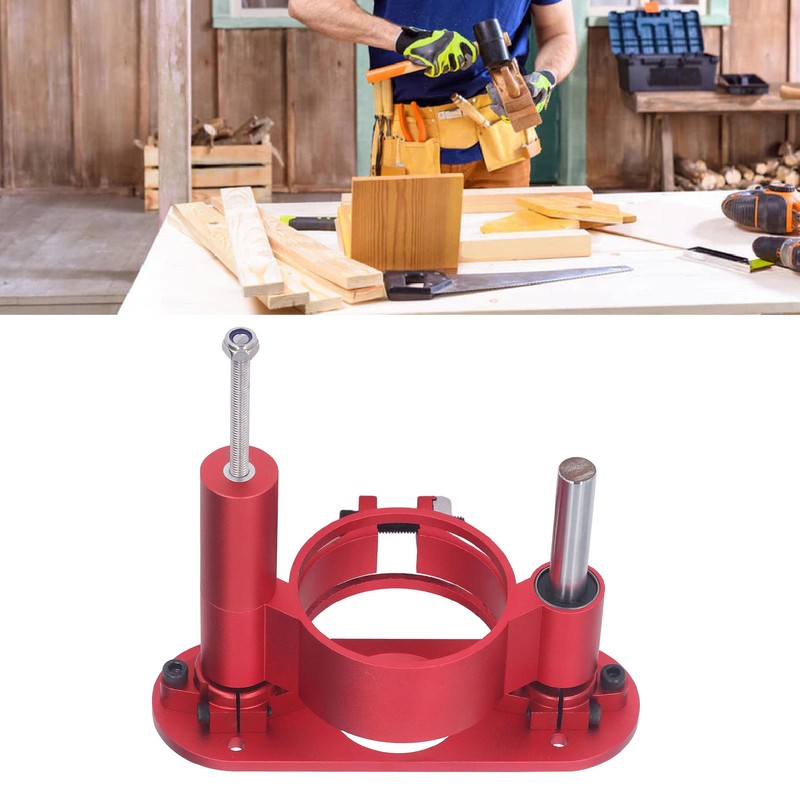 Router Lift Base Maximum 47mm Height Aluminum Alloy Stainless Steel