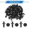 VekAuto 100 Pcs Rivet Clips, 28 x 15.5mm Fasteners Retainer
