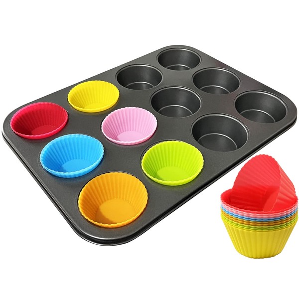 Meleg Otthon Tray Mould for Muffins, Tarts, Quiches