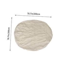 CAXUSD Multi-Functional Hot Tub Cover Waterproof Windproof Snowproof for Outdoor Use