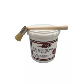 ASCOT 2146 WHITE TIRE MOUNTING EURO PASTE 8 POUND RUST INHIBITOR WITH BRUSH