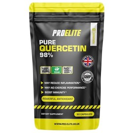 Natural Quercetin 800mg 90 Vegan Capsules Supplement | High Strength 100% Pure Extract for Immune Support, Antioxidant, Energy Support by PROELITE