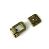 Square shape Drawbolt Closure Latch for Guitar Case with Lock,Bronze