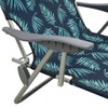 vidaXL Sun Lounger with Canopy - Adjustable, Foldable and Portable